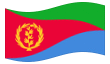 Geanimeerde vlag Eritrea