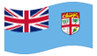 Geanimeerde vlag Fiji