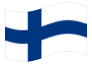 Geanimeerde vlag Finland