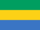 Flag graphics Gabon