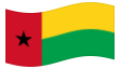 Geanimeerde vlag Guinee-Bissau