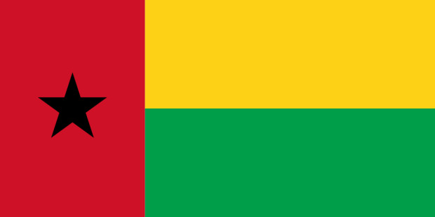 Vlag Guinee-Bissau