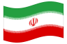 Geanimeerde vlag Iran