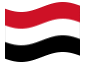 Geanimeerde vlag Jemen