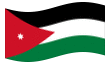 Geanimeerde vlag Jordan
