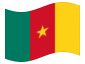 Geanimeerde vlag Kameroen