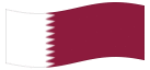 Geanimeerde vlag Qatar