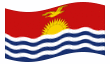 Geanimeerde vlag Kiribati
