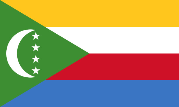 Vlag Comoren, Vlag Comoren