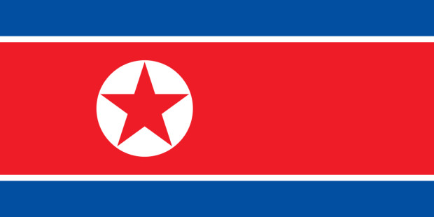 Vlag Noord-Korea