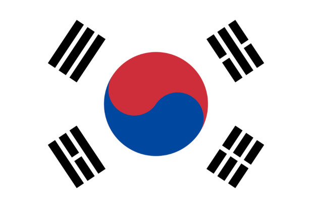 Vlag Zuid-Korea