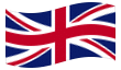 Geanimeerde vlag Groot-Brittannië