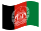 Geanimeerde vlag Afghanistan