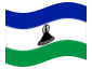 Geanimeerde vlag Lesotho