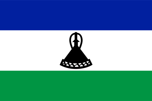 Vlag Lesotho