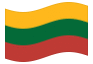 Geanimeerde vlag Litouwen
