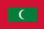 Flag graphics Malediven