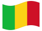 Geanimeerde vlag Mali