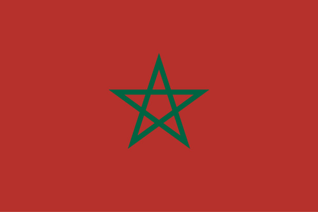 Vlag Marokko, Vlag Marokko