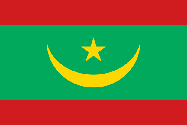 Vlag Mauritanië, Vlag Mauritanië