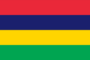 Flag graphics Mauritius