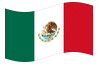 Geanimeerde vlag Mexico