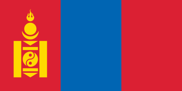 Vlag Mongolië