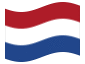 Geanimeerde vlag Nederland