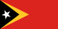 Flag graphics Oost-Timor