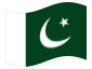 Geanimeerde vlag Pakistan
