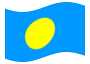 Geanimeerde vlag Palau