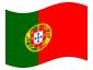 Geanimeerde vlag Portugal