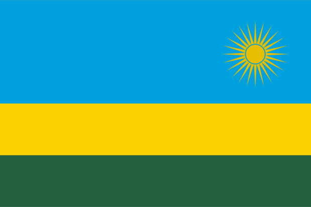 Vlag Rwanda