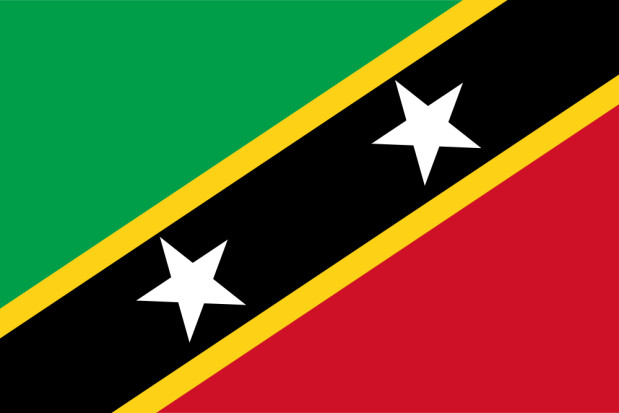 Vlag Saint Kitts en Nevis