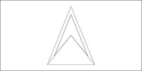 Omtrek van de vlag van St Lucia om in te kleuren