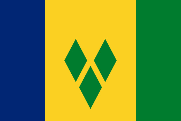 Vlag Saint Vincent en de Grenadines