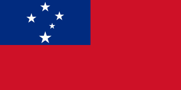 Vlag Samoa, Vlag Samoa