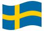 Geanimeerde vlag Zweden