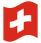 Geanimeerde vlag Zwitserland