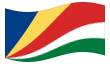 Geanimeerde vlag Seychellen