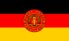 Flag graphics Nationaal Volksleger (NVA)