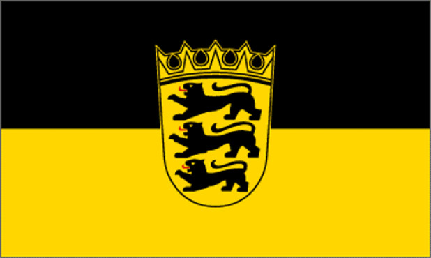 Vlag Baden-Württemberg, Vlag Baden-Württemberg