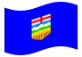 Geanimeerde vlag Alberta