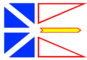 Flag graphics Newfoundland en Labrador