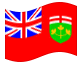 Geanimeerde vlag Ontario