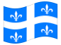 Geanimeerde vlag Québec