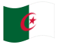 Geanimeerde vlag Algerije