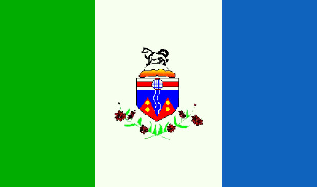 Vlag Yukon Grondgebied
