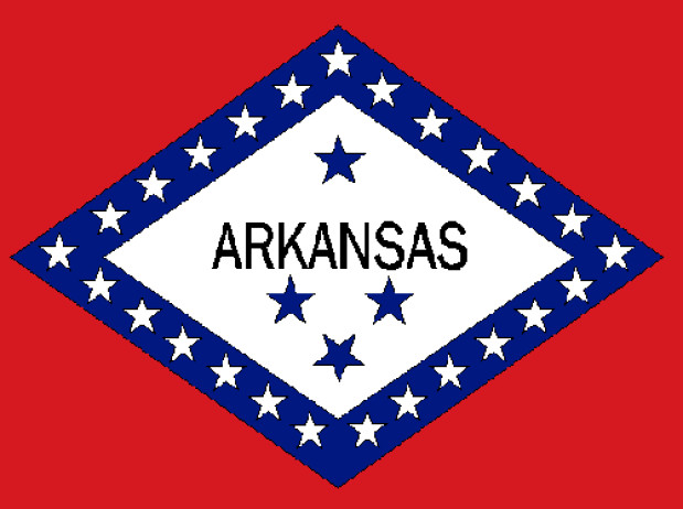 Vlag Arkansas