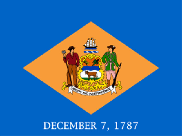 Vlag Delaware, Vlag Delaware